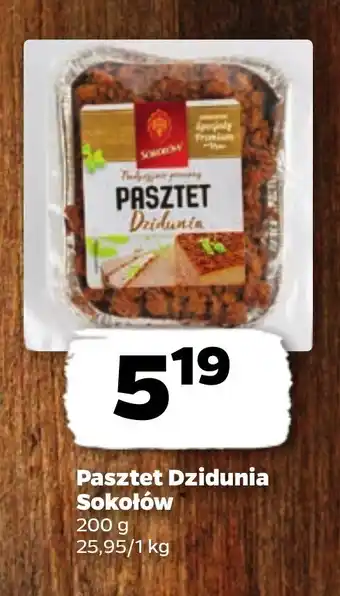 Netto Pasztet Dzidunia Sokołów 200 g oferta