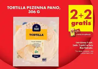 TORTILLA PSZENNA PANO 306g