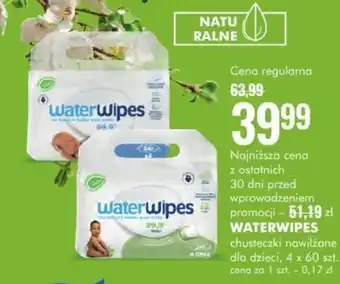 SuperPharm Chusteczki nawilżane WaterWipes oferta