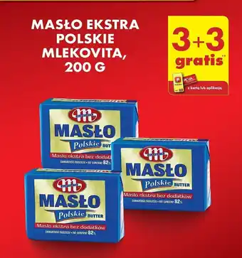 Biedronka MASŁO EKSTRA POLSKIE MLEKOVITA 200 G oferta