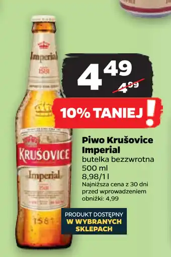 Netto Piwo Krušovice Imperial oferta