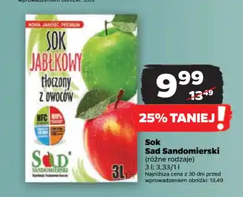 Netto Sok Sad Sandomierski oferta