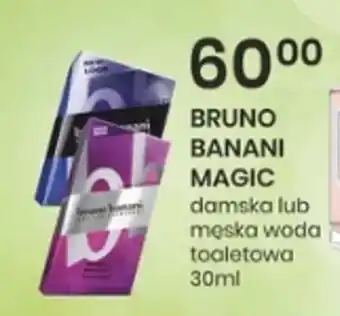 Sekret Urody BRUNO BANANI MAGIC damska lub męska woda toaletowa 30 ml oferta