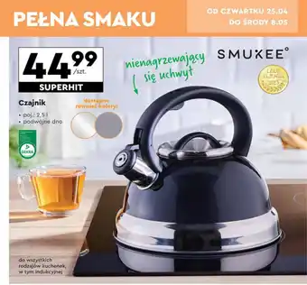 Biedronka Czajnik 2,5l oferta