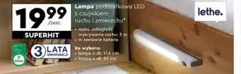 Biedronka Lampa podszafkowa LED z czujnikiem ruchu i zmierzchu oferta