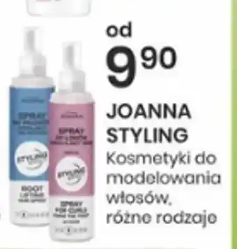 Sekret Urody JOANNA STYLING Kosmetyki do modelowania włosów oferta