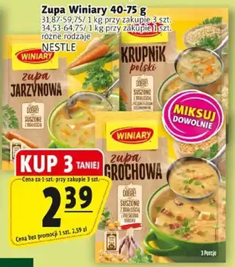 Prim Market Zupa Winiary 40-75 g NESTLE oferta