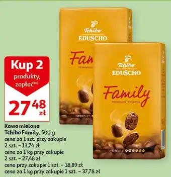 Auchan Kawa mielona Tchibo Family 500 g oferta