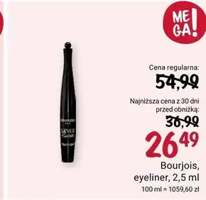Rossmann Eyeliner Bourjois oferta