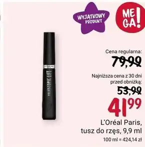 Rossmann Tusz do rzęs L'Oréal Paris oferta