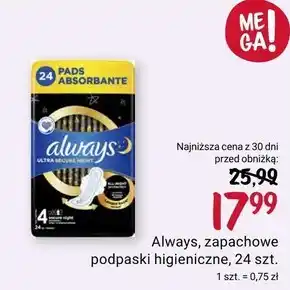 Rossmann Podpaski Always oferta