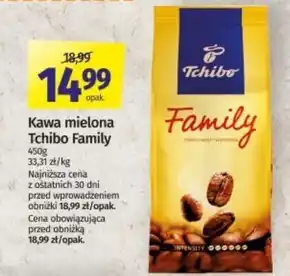 Społem Tchibo Family Kawa palona mielona 450 g oferta