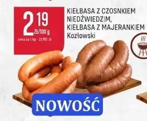 Społem Kiełbasa Kozłowski oferta