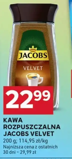 Stokrotka Optima Jacobs Velvet Kawa rozpuszczalna 200 g oferta