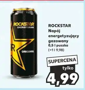 Kaufland Rockstar Original Gazowany napój energetyzujący 500 ml oferta