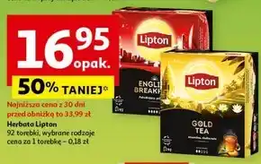Auchan Herbata Lipton oferta