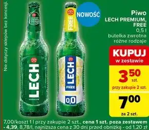 Carrefour Express Lech Premium Piwo jasne 500 ml oferta