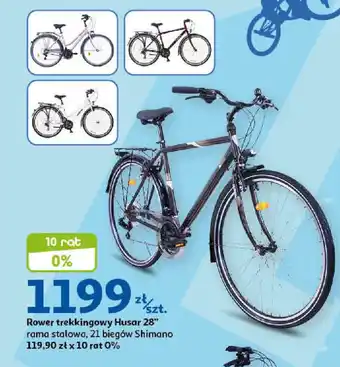 Auchan Rower trekkingowy Husar 28" oferta