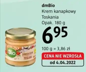 dm drogerie markt dmBio Krem kanapkowy Toskania 180 g oferta