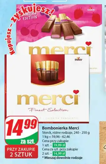 Dino Bombonierka Merci, 240-250 g oferta