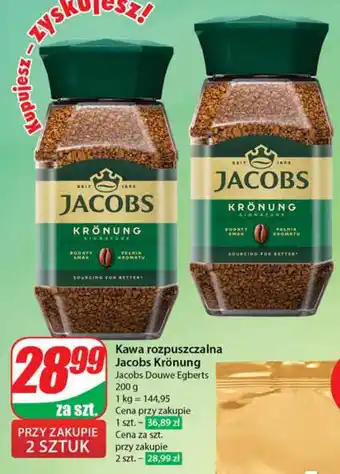 Dino Kawa rozpuszczalna Jacobs Krönung 200 g oferta