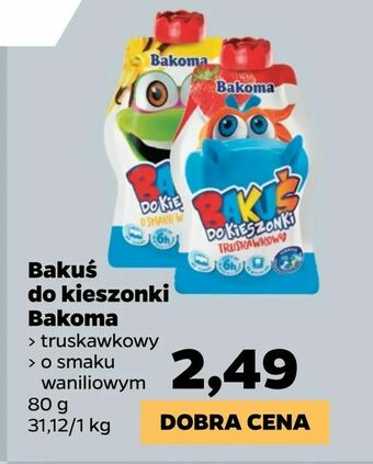 Netto Bakuś do kieszonki Bakoma oferta