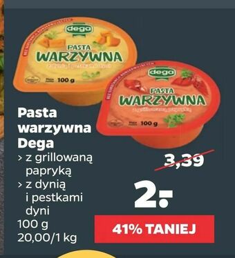 Netto Pasta warzywna Dega oferta