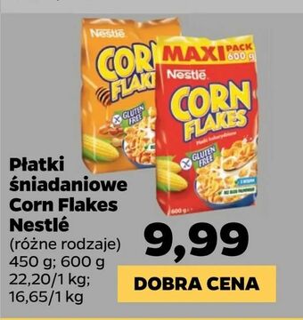 Netto Płatki śniadaniowe Corn Flakes Nestlé oferta
