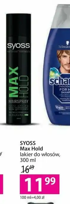 Hebe SYOSS Max Hold oferta