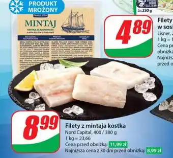 Dino Filety z mintaja kostka Nord Capital 400/380 g oferta