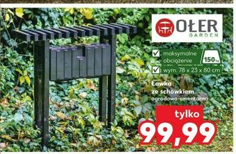 Kaufland Ławka ze schowkiem oferta