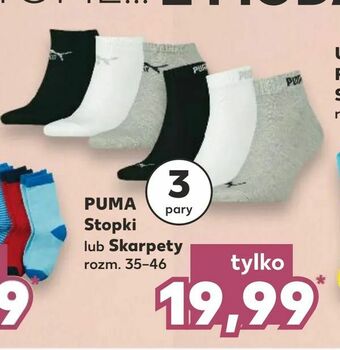 PUMA Stopki lub Skarpety
