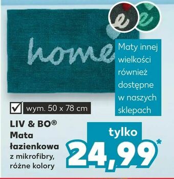 Kaufland LIV & BO ® Mata łazienkowa oferta
