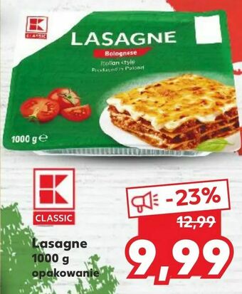 Kaufland Lasagne oferta