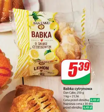 Dino Babka cytrynowa Dan Cake 250 g oferta