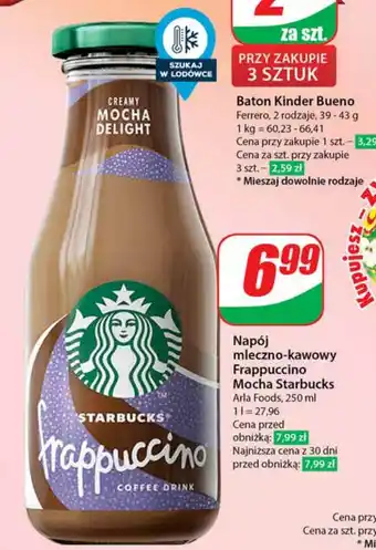 Dino Napój mleczno kawowy Frappuccino Mocha Starbucks Arla Foods 250 ml oferta