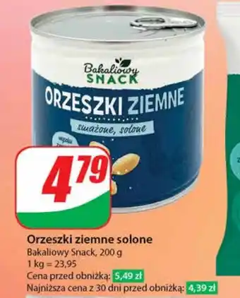 Dino Orzeszki ziemne solone Bakaliowy Snack 200 g oferta