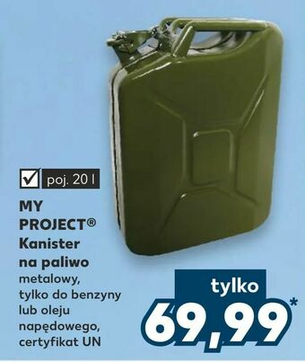 Kaufland MY PROJECT ® Kanister na paliwo oferta