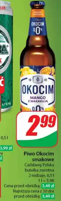 Dino Piwo Okocim smakowe Carlsberg Polska 0,5l oferta