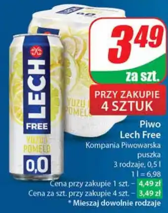 Dino Piwo Lech Free Kompania Piwowarska 0,5l oferta