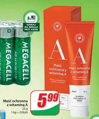 Dino Maść ochronna z witaminą A 25g oferta