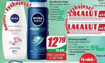 Dino Żel pod prysznic Nivea 0,5l oferta