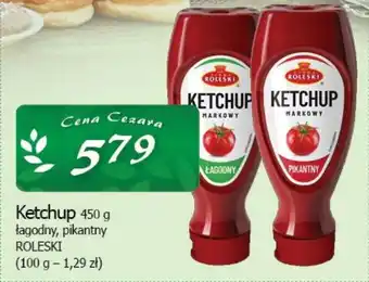 Cezar Delikatesy Ketchup 450 g łagodny, pikantny ROLESKI oferta
