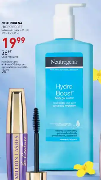 Jawa Drogerie NEUTROGENA HYDRO BOOST balsam do ciała 400 ml oferta