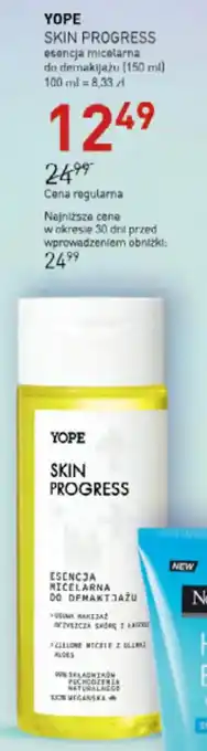 YOPE SKIN PROGRESS esencja micelarna do demakijażu (150 ml)