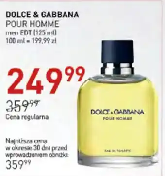 Jawa Drogerie DOLCE & GABBANA POUR HOMME men EDT (125 ml) oferta