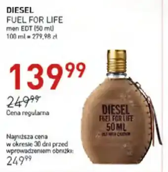 Jawa Drogerie DIESEL FUEL FOR LIFE men EDT (50 ml) oferta