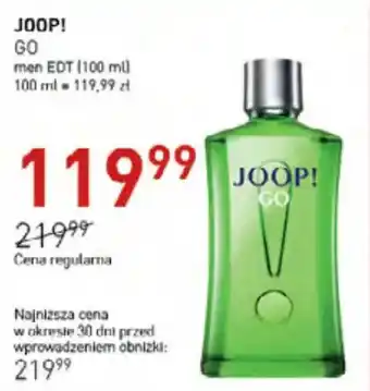 Jawa Drogerie JOOP! GO men EDT (100 ml) oferta
