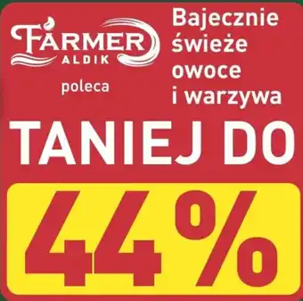 ALDI Bajecznie świeże owoce i warzywa oferta