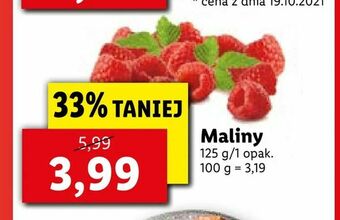 Lidl Maliny oferta